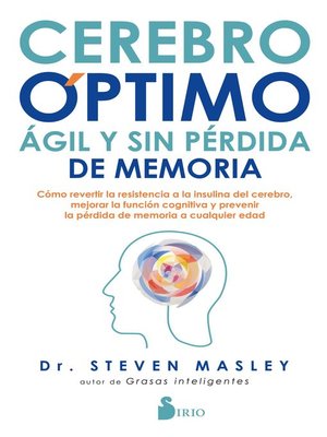 cover image of Cerebro óptimo, ágil y sin pérdida de memoria